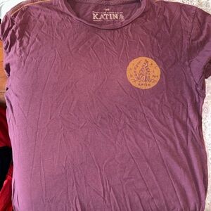 Katin Maroon T-Shirt with Graphic